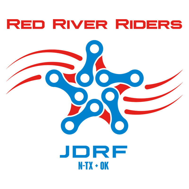 JDRF Red River Riders Logo