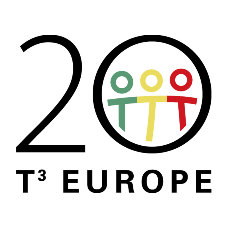 T³™ Europe 20 Year Logo
