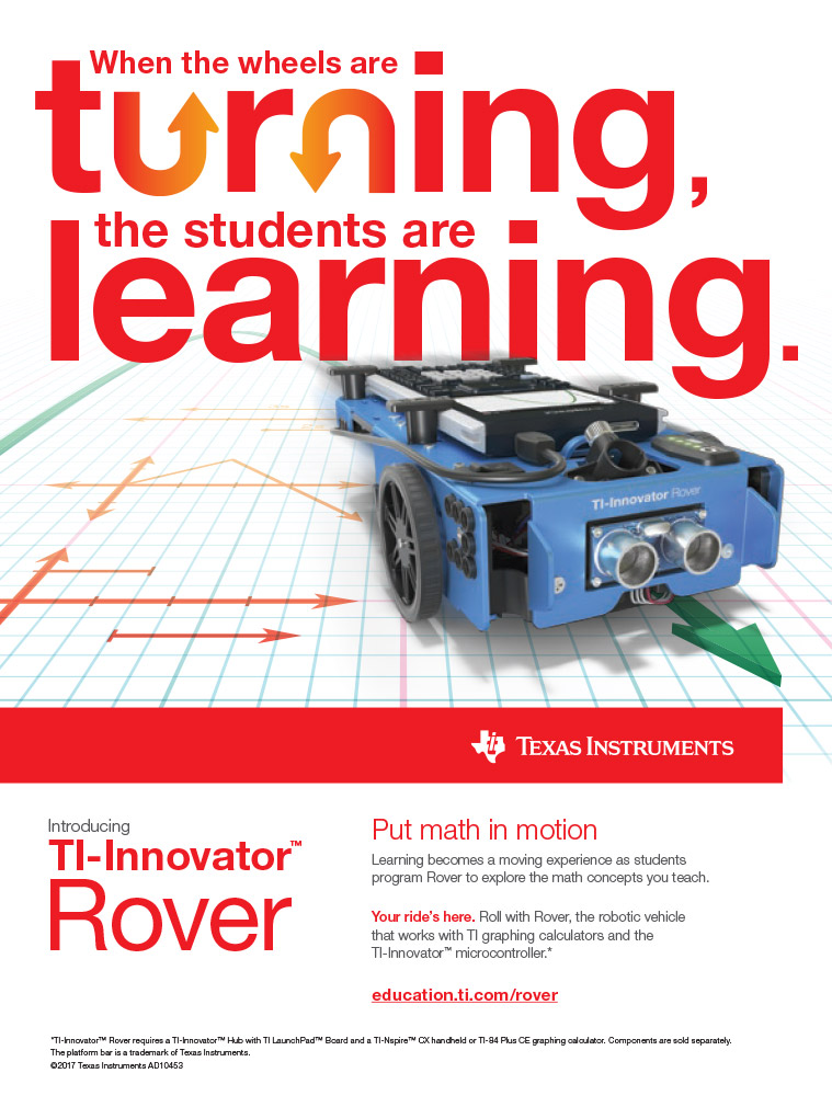 TI-Innovator™ Rover ad