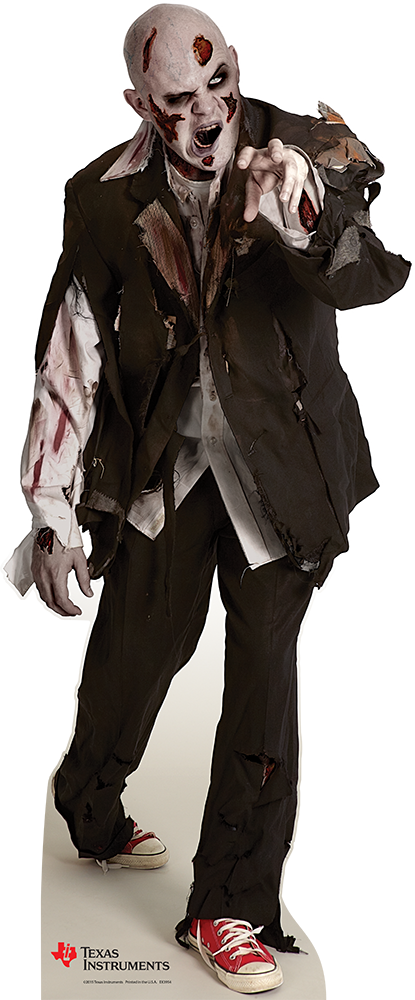 TI Zombie Standee